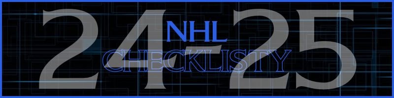 NHL checklisty 2024-25